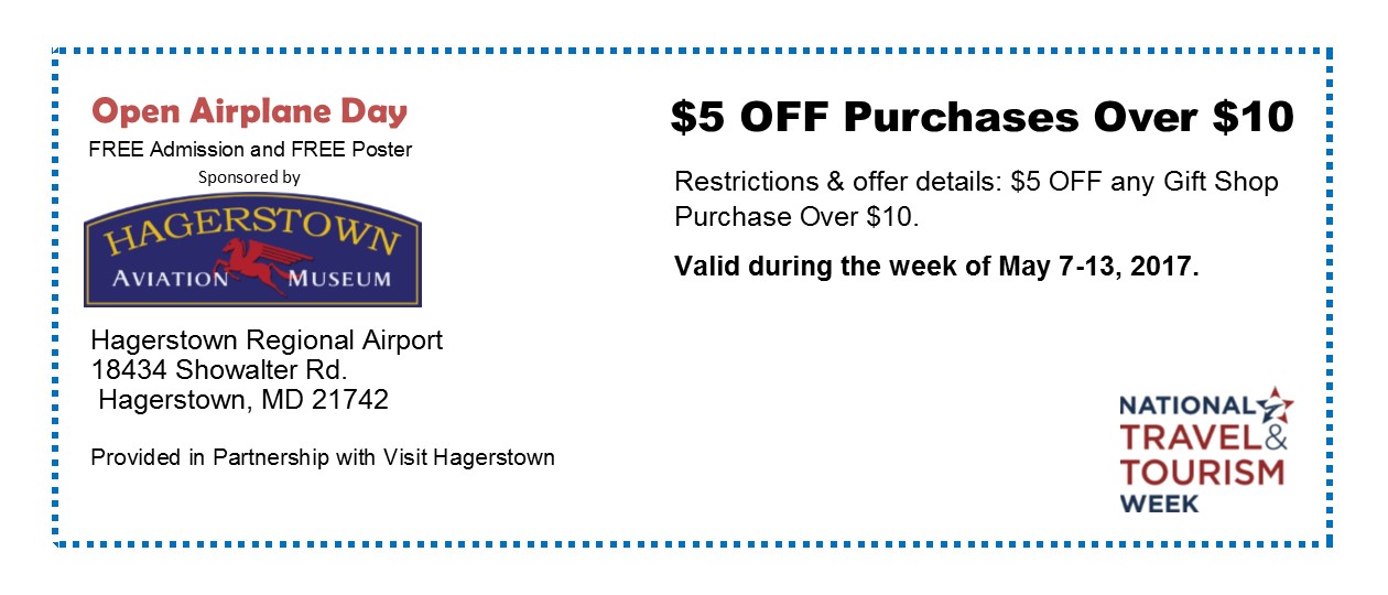 Hagerstown Tourism Offers - Hagerstown Aviation Museum
